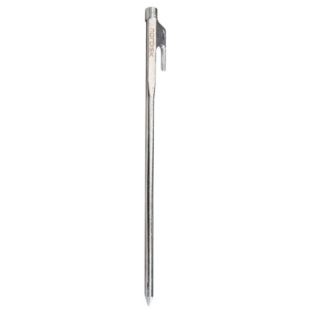 Nordisk Stål Nagelstake 4 Enheter, Silver, One Size Nordisk Stål Nagelstake 4 Enheter, Silver, One Size