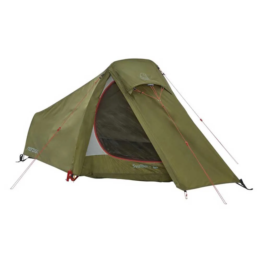 Nordisk Svalbard 1p Pu Telt, Dark olive, 1 Sted Nordisk Svalbard 1p Pu Telt, Dark olive, 1 Sted