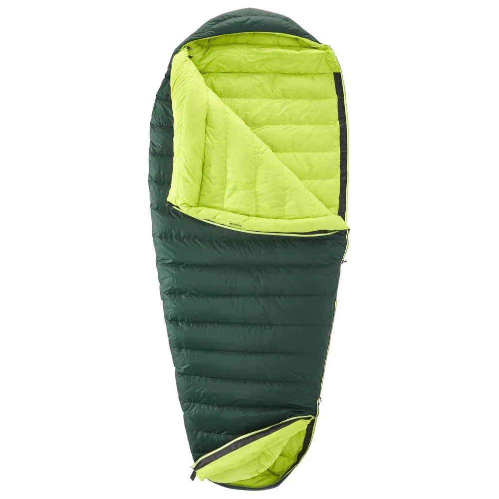 Nordisk Tension Comfort 800 Sovepose, Scarab / lime, Left Zipper