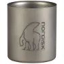 Nordisk Titan Krus Med Dobbel Vegg 220ml, Grey, One Size