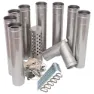 Nordisk Torden Pipeseksjon, Silver, One Size