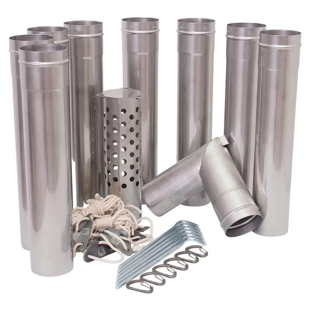Nordisk Torden Pipeseksjon, Silver, One Size Nordisk Torden Pipeseksjon, Silver, One Size
