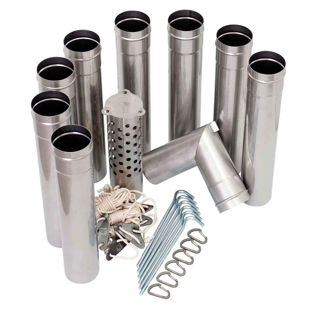 Nordisk Torden Pipeseksjon, Silver, One Size Nordisk Torden Pipeseksjon, Silver, One Size