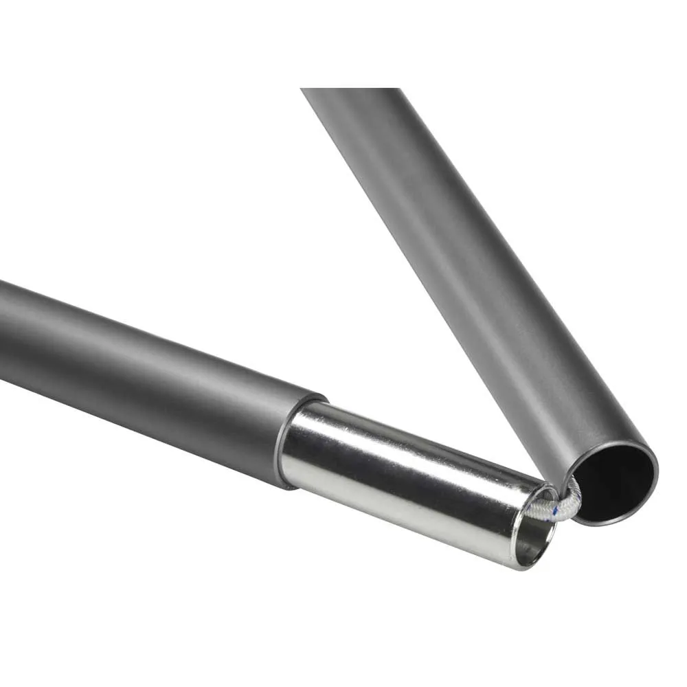 Nordisk Uttrekkbar Stang Xl, Aluminium / gunmetal, 202-232cm