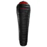 Nordisk Vib 400 Sovepose, Black / fiery red, Left Zipper