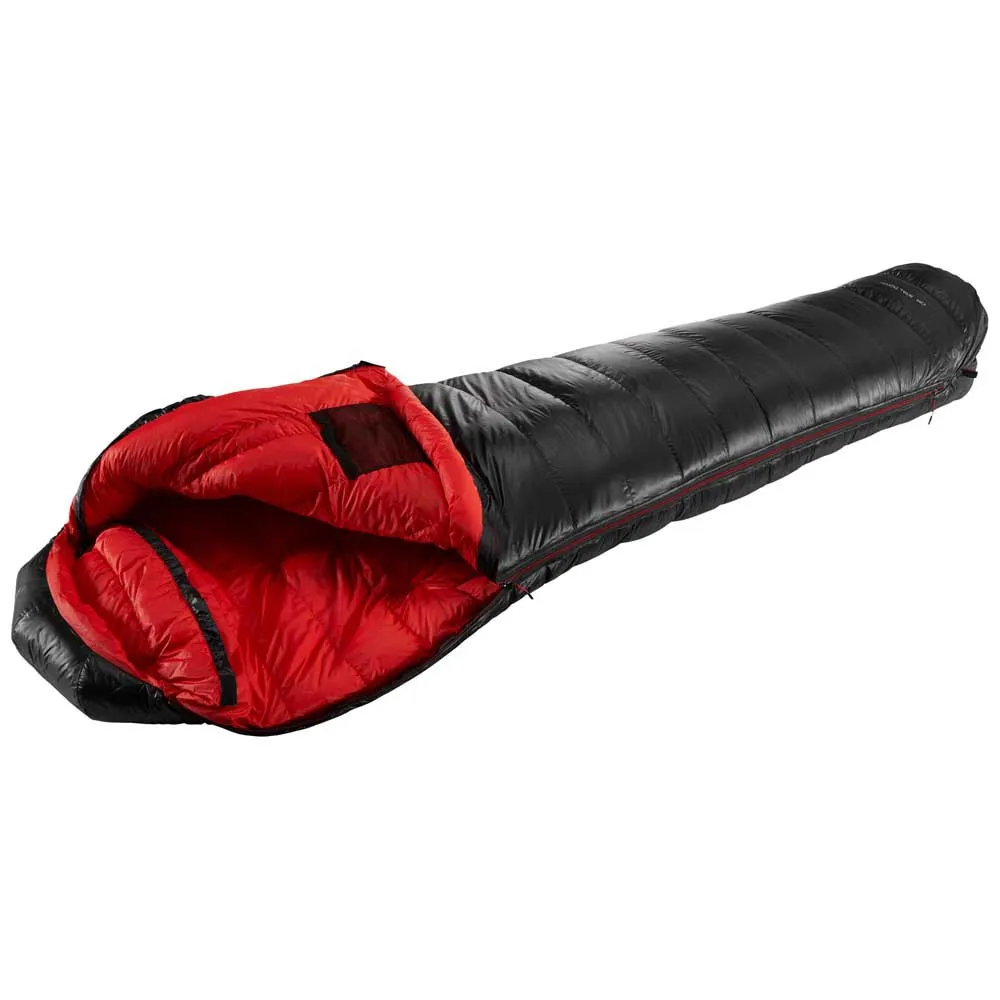 Nordisk Vib 400 Sovepose, Black / fiery red, Left Zipper Nordisk Vib 400 Sovepose, Black / fiery red, Left Zipper