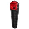 Nordisk Vib 400 Sovepose, Black / fiery red, Left Zipper