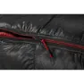 Nordisk Vib 400 Sovepose, Black / fiery red, Left Zipper
