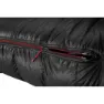 Nordisk Vib 400 Sovepose, Black / fiery red, Left Zipper