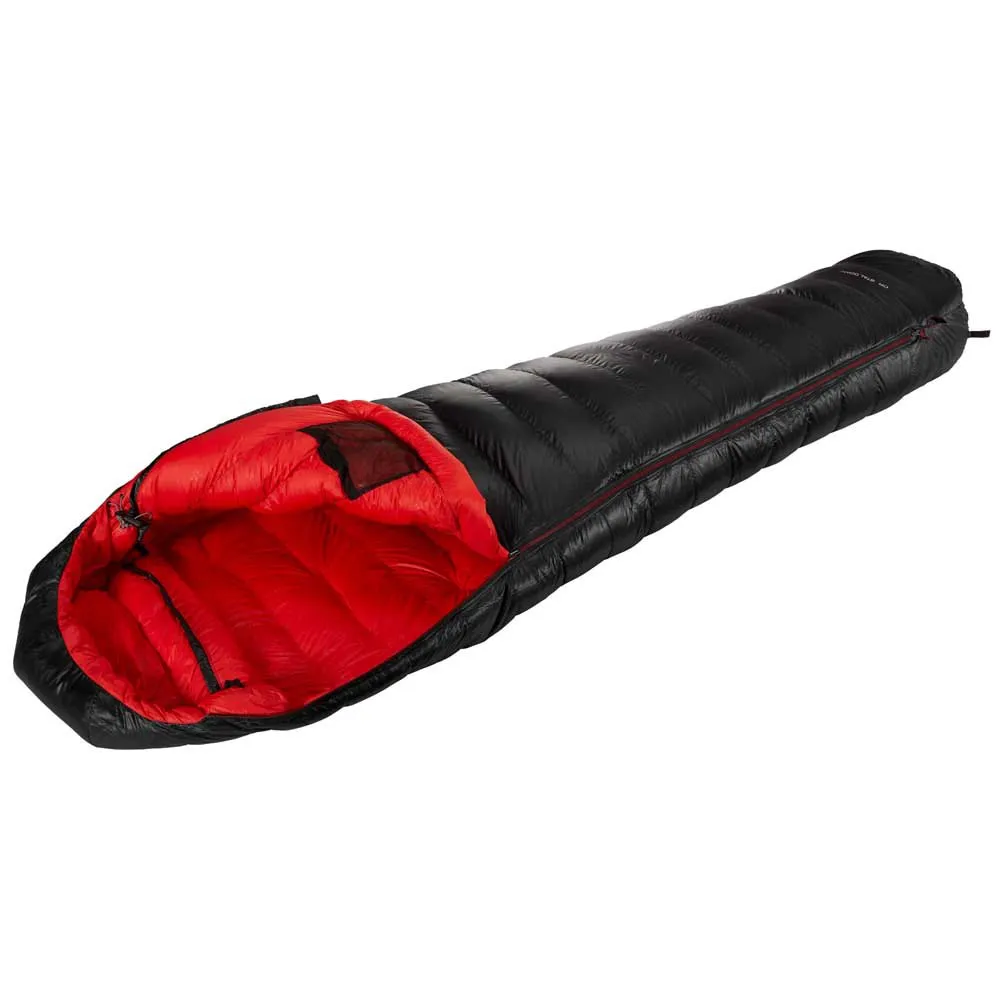 Nordisk Vib 600 Sovepose, Black / fiery red, Left Zipper Nordisk Vib 600 Sovepose, Black / fiery red, Left Zipper