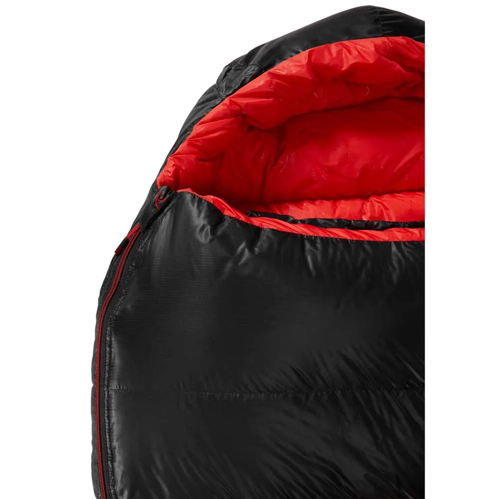 Nordisk Vib 600 Sovepose, Black / fiery red, Left Zipper Nordisk Vib 600 Sovepose, Black / fiery red, Left Zipper
