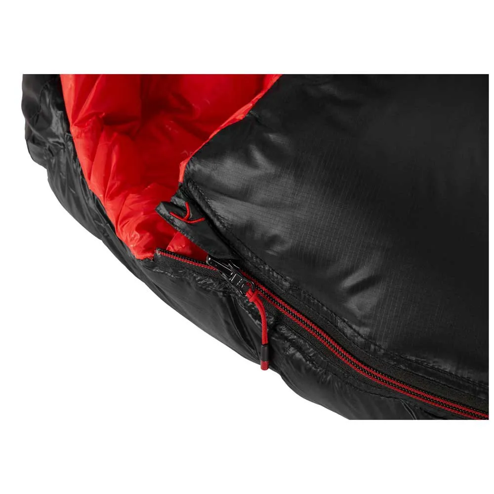 Nordisk Vib 600 Sovepose, Black / fiery red, Left Zipper Nordisk Vib 600 Sovepose, Black / fiery red, Left Zipper