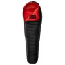 Nordisk Vib 600 Sovepose, Black / fiery red, Left Zipper