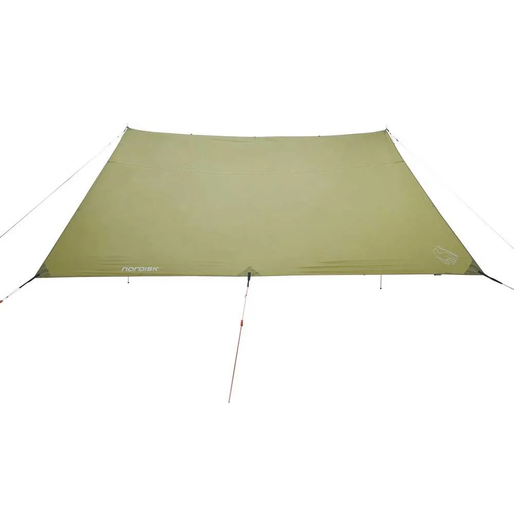 Nordisk Voss 14 Pu Tarp Presenning, Dark olive, 320 x 430cm