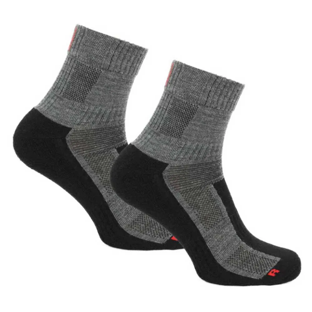 Norfolk Svalbard Korte Sokker 2 Par, Grey Norfolk Svalbard Korte Sokker 2 Par, Grey