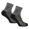 Norfolk Svalbard Korte Sokker 2 Par, Grey