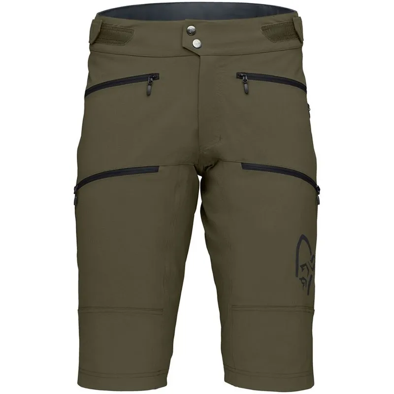 Norrøna Fjørå Flex1 Heavy Duty Shorts Ms, Olive night