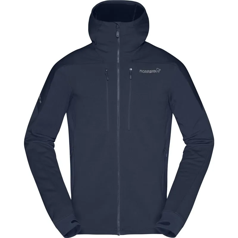 Norrøna Men's Trollveggen Powerstretch Pro Zip Hood Norrøna Men's Trollveggen Powerstretch Pro Zip Hood