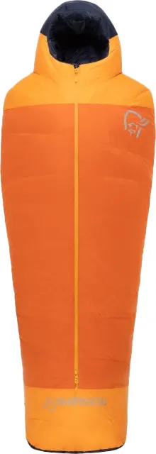 Norrøna Women's Falketind Down800 -18.5c Sleeping Bag 170, Pureed pumpkin