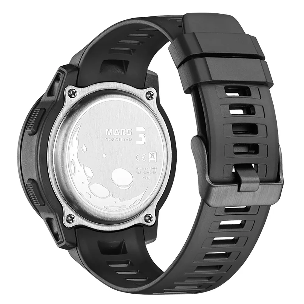 North Edge Mars 3 Wr Klokke, Black North Edge Mars 3 Wr Klokke, Black