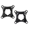 NORTH SHORE BILLET Sram Boost X9 104 Bcd Edderkopp, Black, 104mm