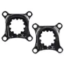 NORTH SHORE BILLET Sram Boost X9 94 Bcd Edderkopp, Black, 104mm