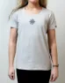 Northern Playground Superhero Tee W, Snowflake grey