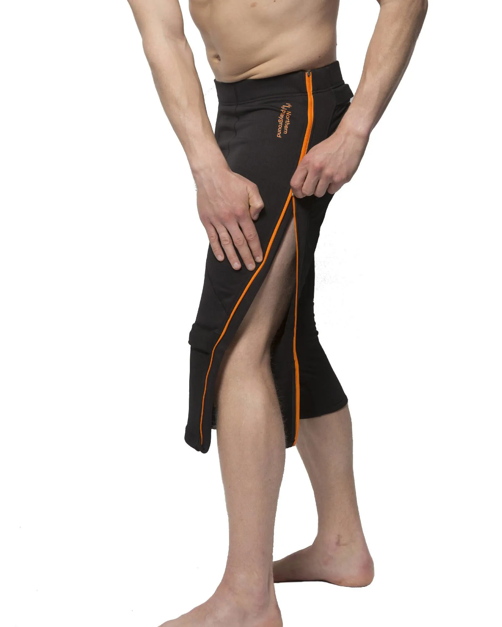 Northern Playground Ziplongs 3/4 Padded, Black