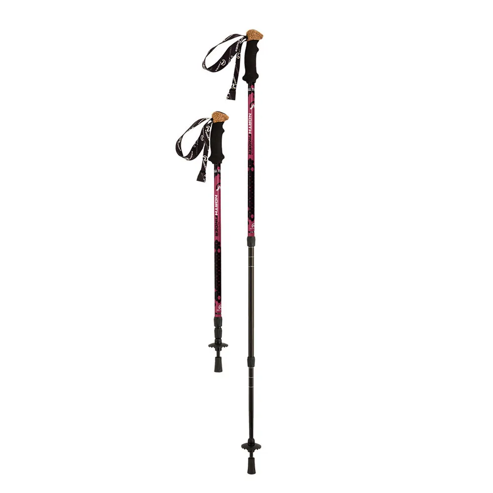 Northfinder All Terrain Spaserstokker, Red, 65-135cm Northfinder All Terrain Spaserstokker, Red, 65-135cm