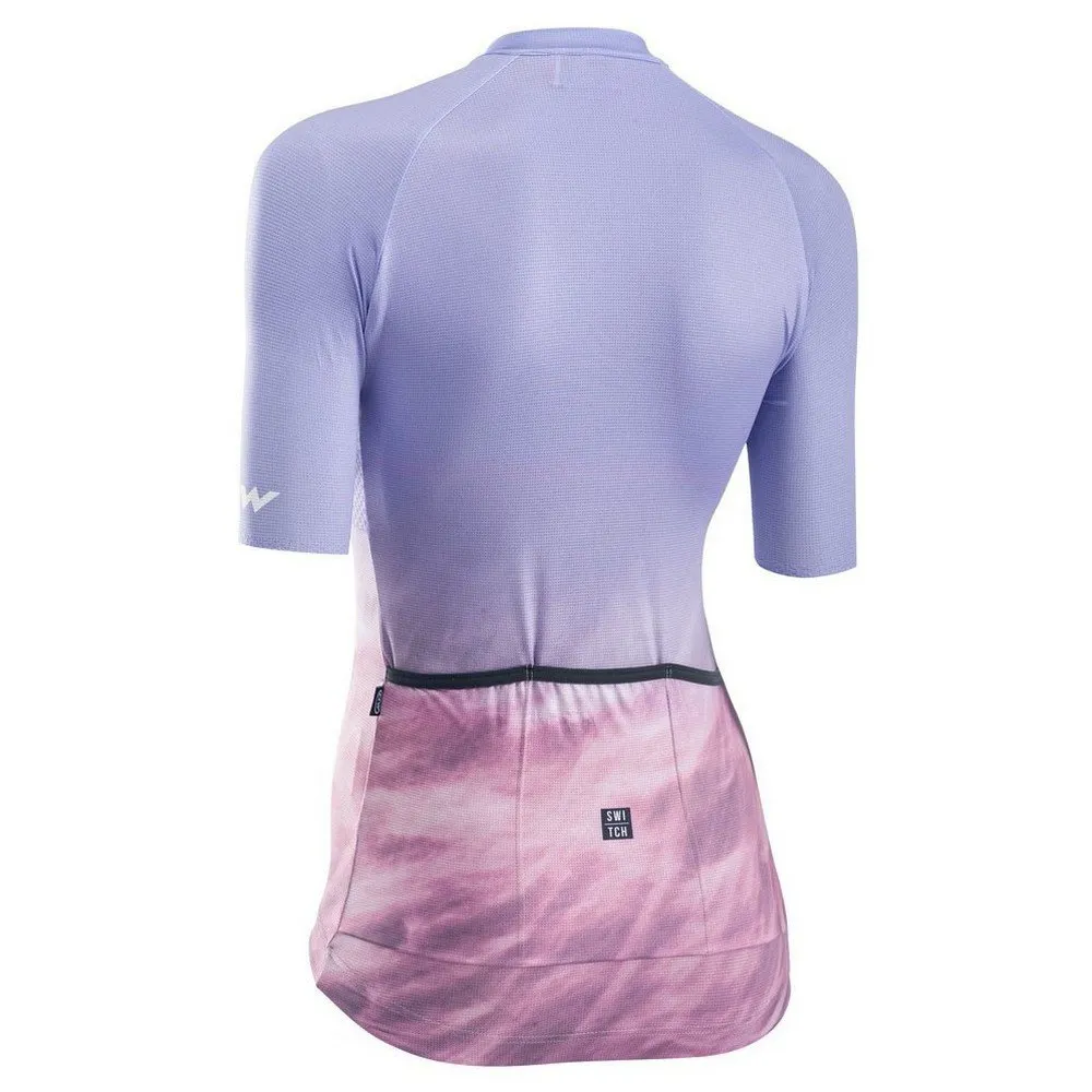 Northwave Air Kort Ermet Trøye, Lilac, L Northwave Air Kort Ermet Trøye, Lilac, L
