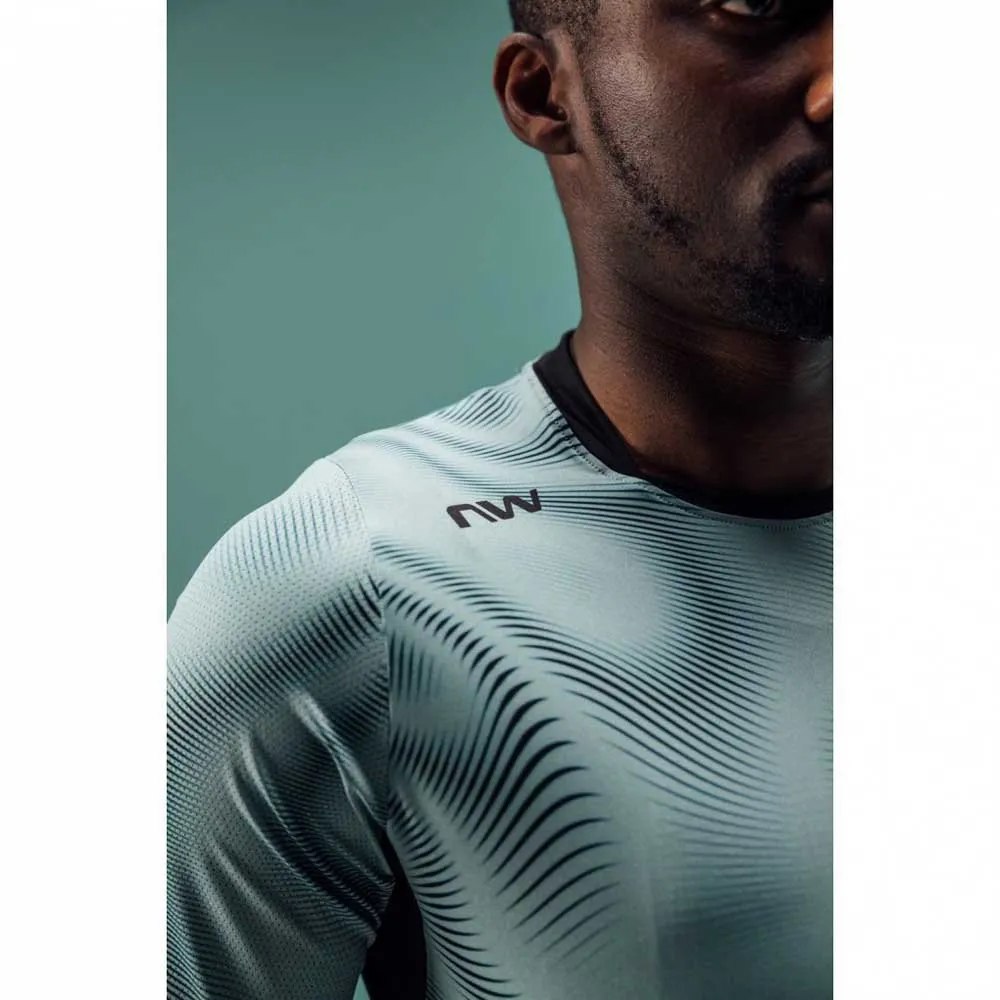 Northwave Bomb Doppler Kort Ermet Trøye, Surf blue / black, L Northwave Bomb Doppler Kort Ermet Trøye, Surf blue / black, L