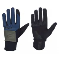 Northwave Fast Gel hansker svart/blå Northwave Fast Gel hansker svart/blå
