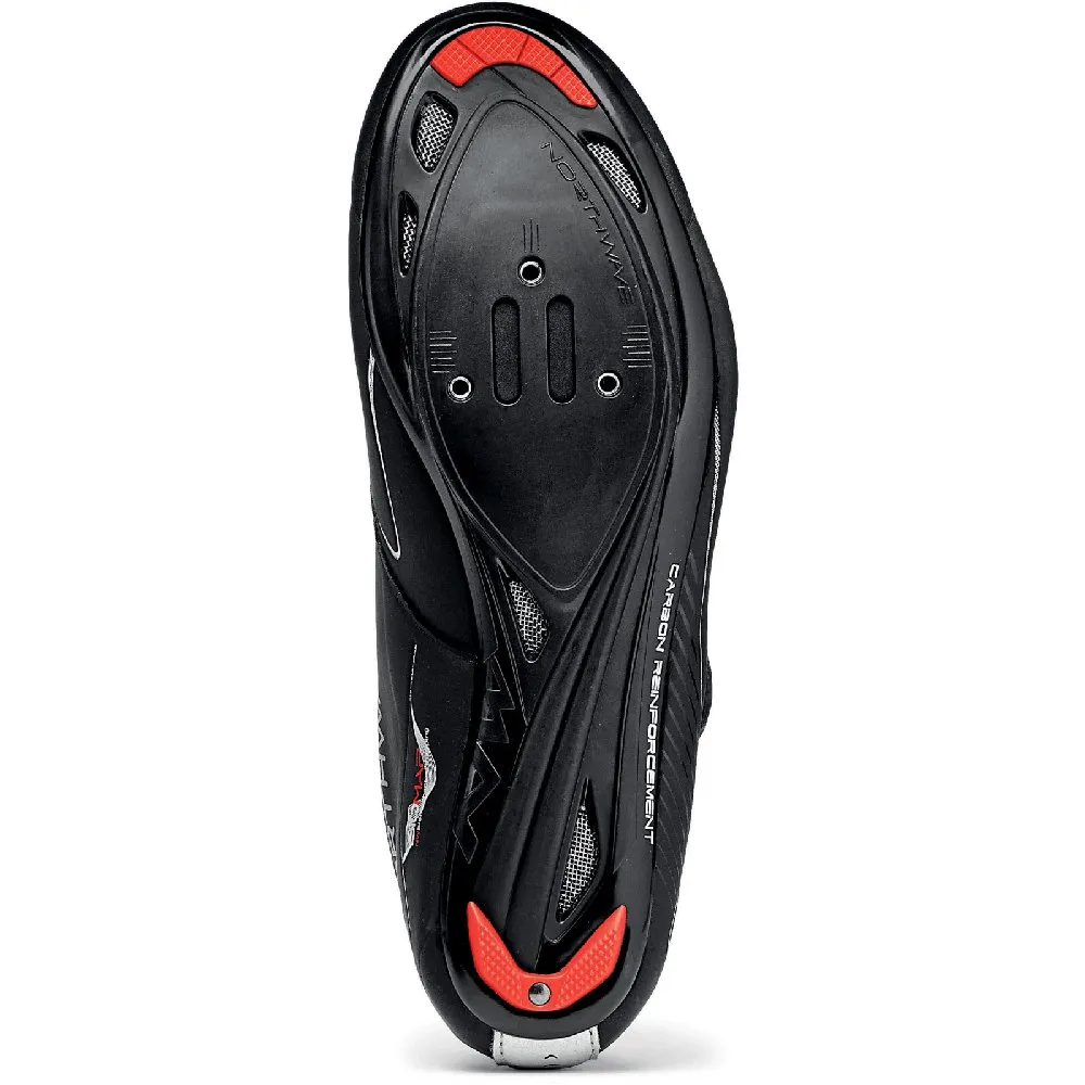 Northwave Flash Th Landeveissykkelsko, Black Northwave Flash Th Landeveissykkelsko, Black