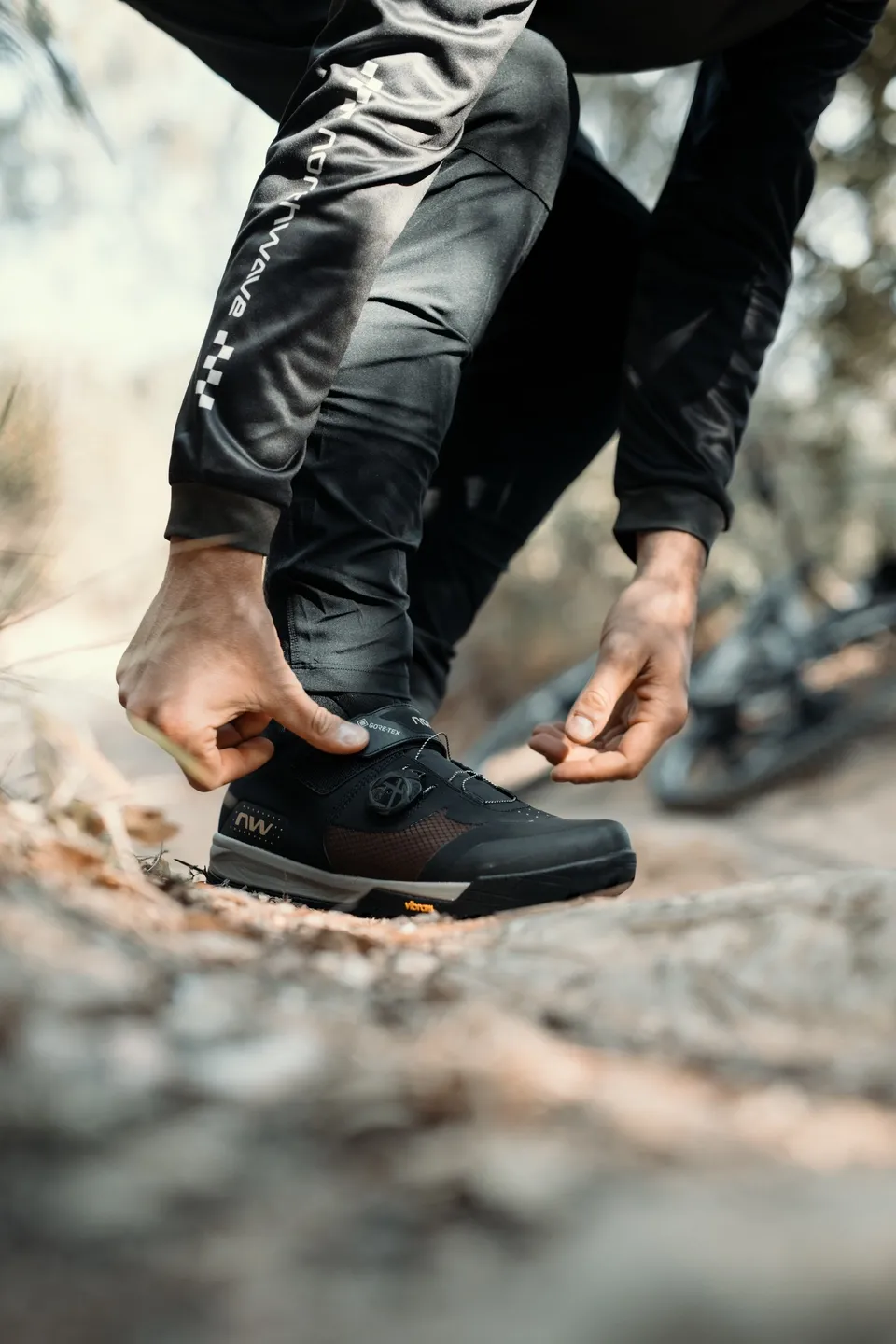 Northwave KingRock Plus GTX Vintersko, Sort/gul Northwave KingRock Plus GTX Vintersko, Sort/gul