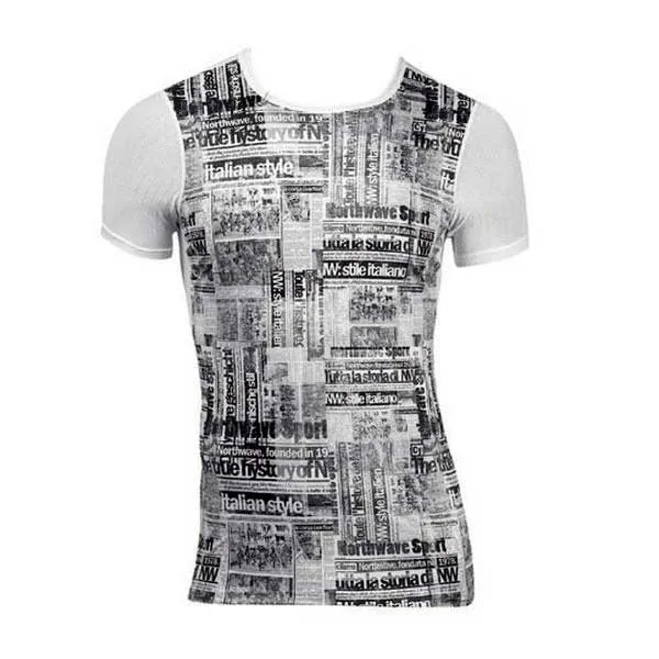 Northwave Kortærmet Baselayer, White