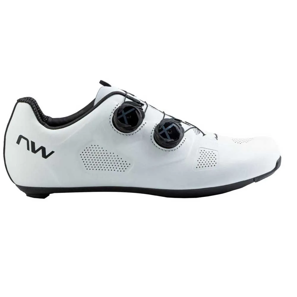 Northwave Revolution Wide Landeveissykkelsko Refurbished, White / black