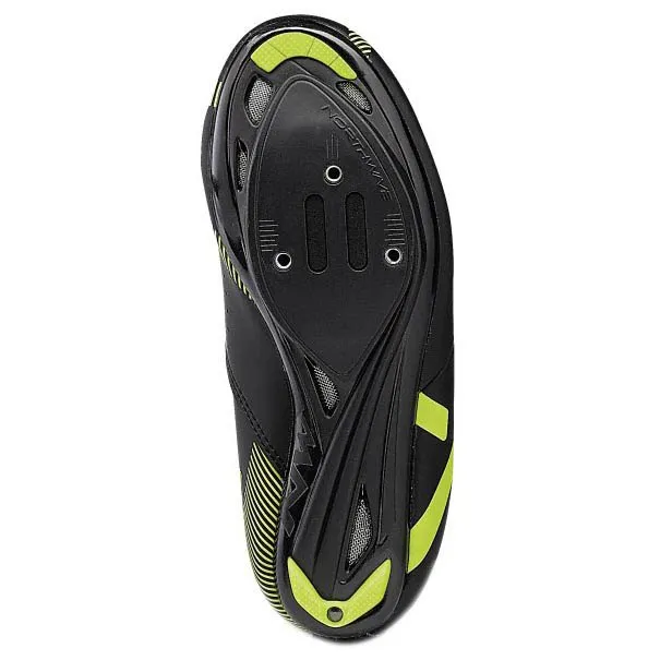 Northwave Torpedo 2 Landeveissykkelsko, Black / fluo yellow