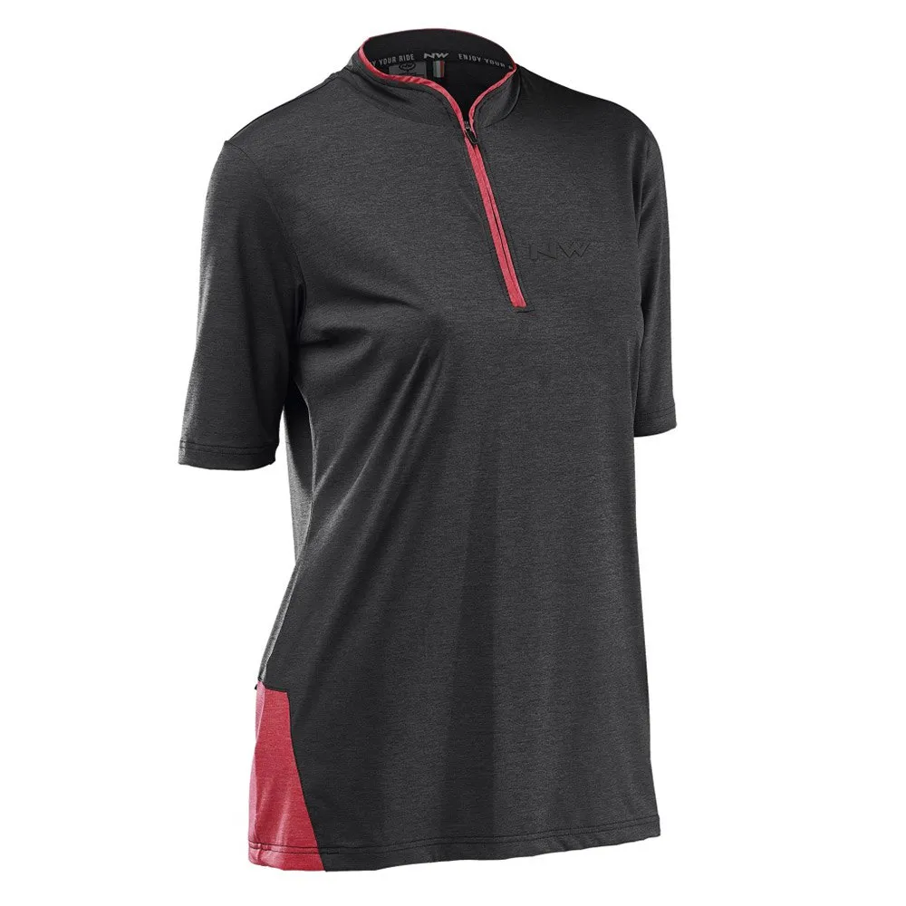 Northwave Trail 2 Kortarmet T-skjorte, Grey / red, M