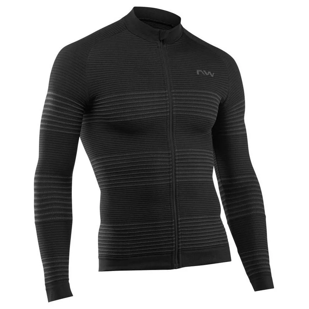 Northwave Trip Knit Langermet Trøye, Black, S Northwave Trip Knit Langermet Trøye, Black, S