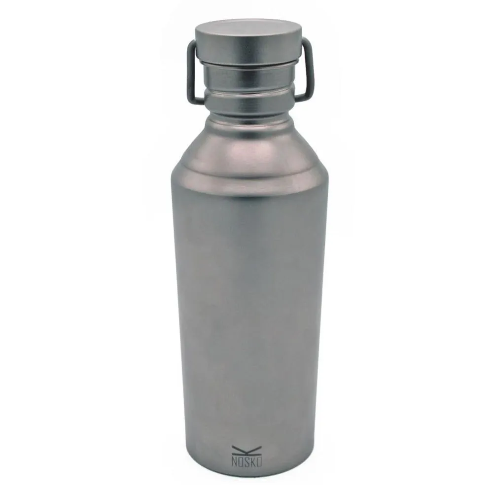 Nosko Gr6 Titanium 800ml Termosflaske, Silver, One Size