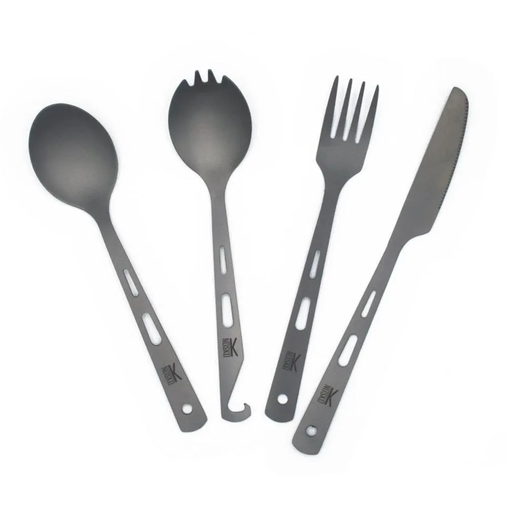 Nosko Titan Gr5 Bestikk, Silver, One Size Nosko Titan Gr5 Bestikk, Silver, One Size