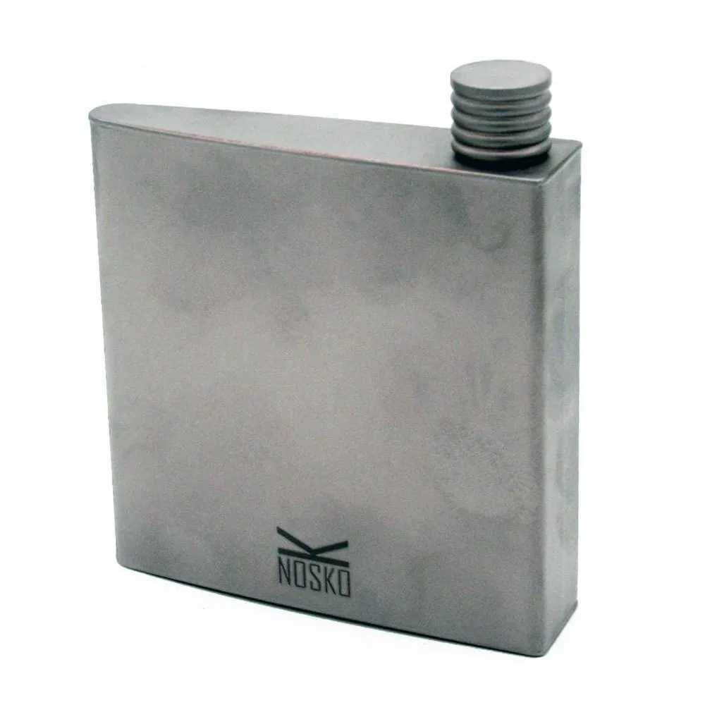 Nosko Titan Gr5-flaske 178ml, Silver, One Size