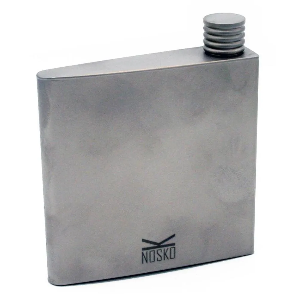 Nosko Titan Gr5-flaske 178ml, Silver, One Size