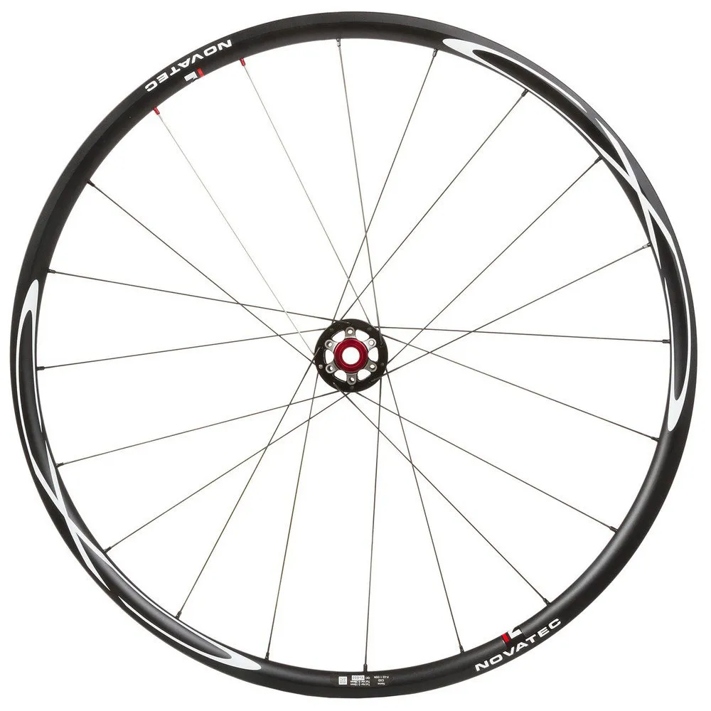 Novatec Cxd U4.0 6b Disc Tubeless Landeveishjulsett, Black, 12 x 100 / 12 x 142mm, Shimano/Sram HG
