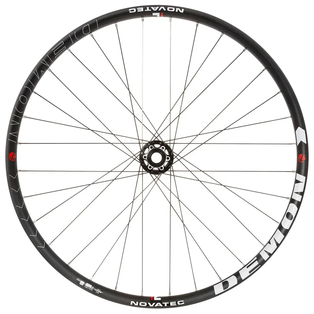 Novatec Demon 27.5´´ 6b Disc Mtb-hjulsett, Black, 20 x 110 / 12 x 150mm, Shimano/Sram HG Novatec Demon 27.5´´ 6b Disc Mtb-hjulsett, Black, 20 x 110 / 12 x 150mm, Shimano/Sram HG