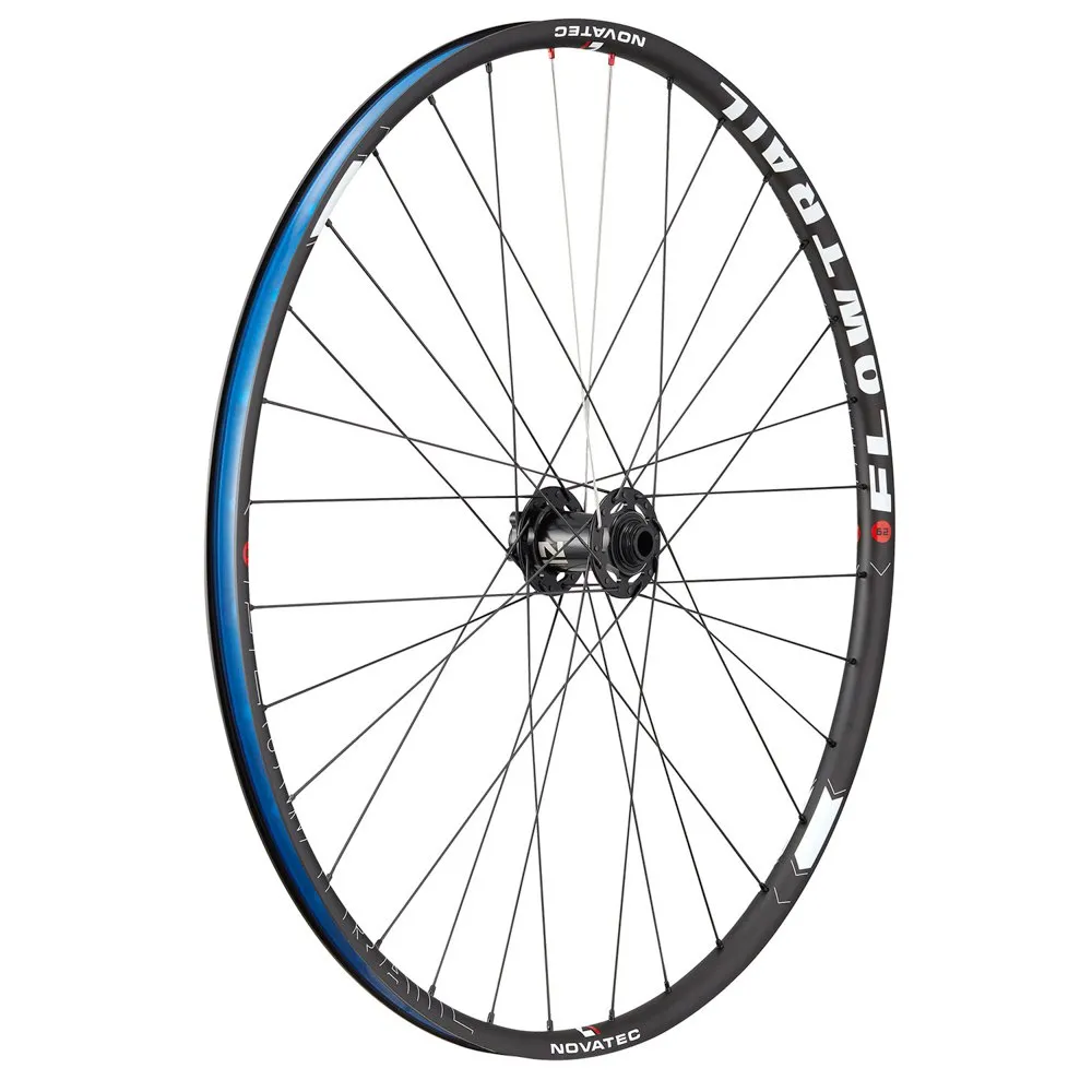 Novatec Flowtrail 29´´ 6b Disc Mtb-hjulsett, Black, 15 x 100 / 12 x 142mm, Shimano/Sram HG