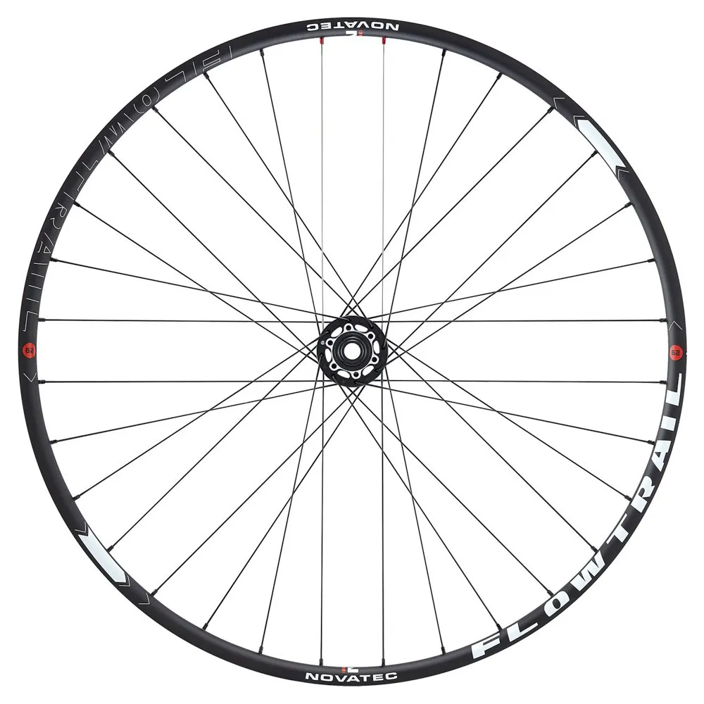 Novatec Flowtrail 29´´ 6b Disc Mtb-hjulsett, Black, 15 x 100 / 12 x 142mm, Shimano/Sram HG