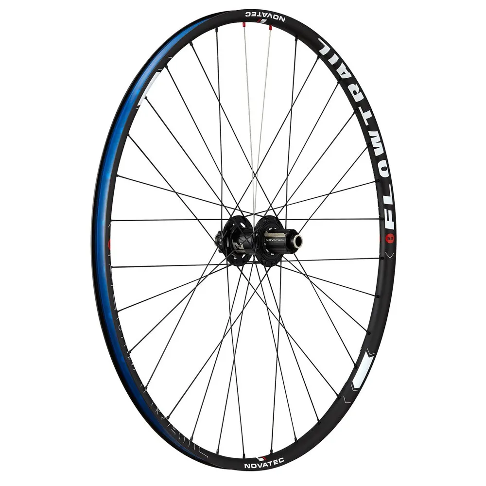 Novatec Flowtrail 29´´ 6b Disc Mtb-hjulsett, Black, 15 x 100 / 12 x 142mm, Shimano/Sram HG