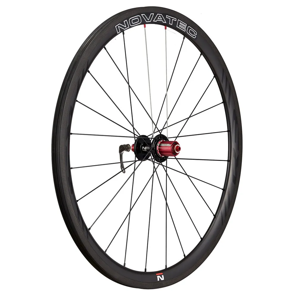 Novatec R3 U3.0 Tubeless Landeveishjulsett, Black, 9 x 100 / 10 x 130mm, Shimano/Sram HG