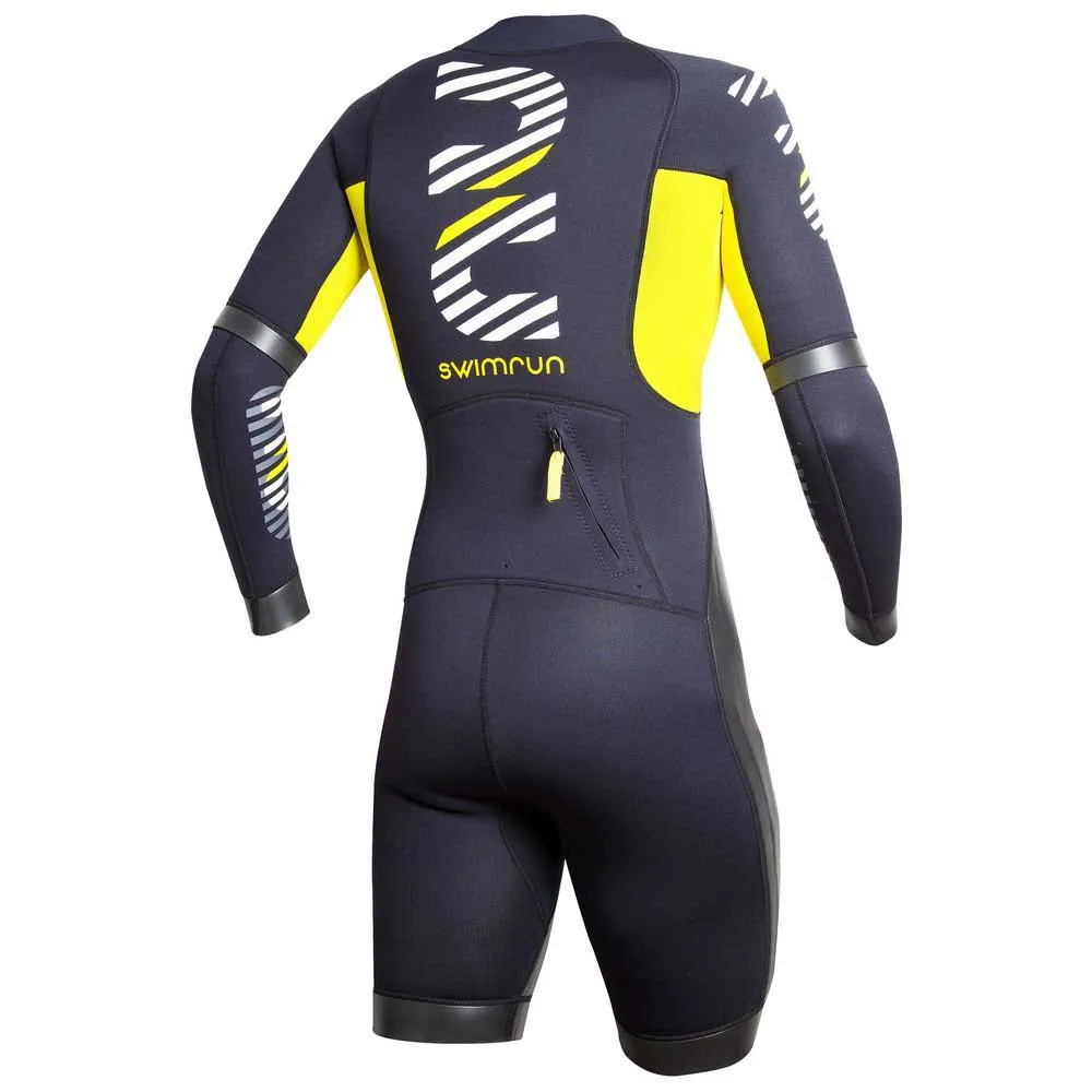 Nu Swimrun Axolot Shorty female, Black / yellow, L Nu Swimrun Axolot Shorty female, Black / yellow, L